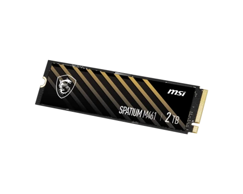 MSI SSD SPATIUM M461, 2000GB, M.2(22x80mm), NVMe, PCIe 4.0 x4, 3D TLC, фото 2