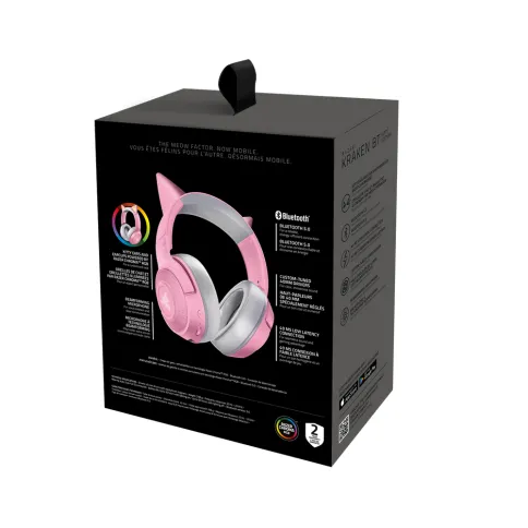 Razer Kraken Kitty BT V2 Quartz Ed фото 6