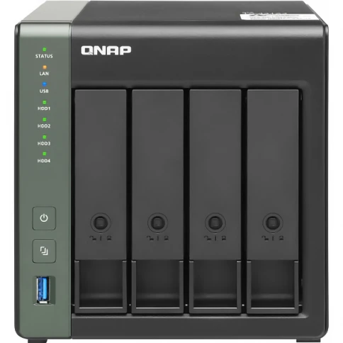 Сетевое хранилище без дисков/ SMB QNAP TS-431X3-4G NAS 4 HDD trays. Al фото 1