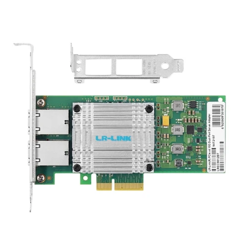 Сетевая карта/ PCIe x4 Dual-port 10G Copper Server Adapter (Intel... фото 3