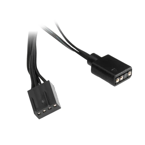Кулер/ Case Cooler HSPD M1 Black (120x120x25mm, 4-pin PWM, ARGB, 57.56 фото 2