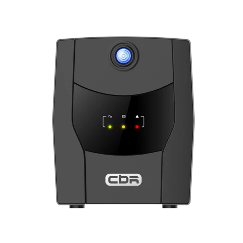 Башенный линейно-интерактивный ИБП/ ИБП CBR [QTM-1200T-6I-LCUC] Line Interactive  1200VA/720W 9Ah12V 6 x С13, HID-USB, RJ45/11 фото 2