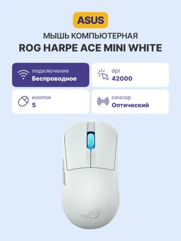 ASUS P716 ROG HARPE ACE MINI/WHT 90MP03Z0-BMUA10 фото 2