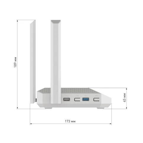 Маршрутизатор/ Netcraze Ultra Мультигигабитный интернет-центр с Mesh Wi-Fi 7 BE7200,... фото 9