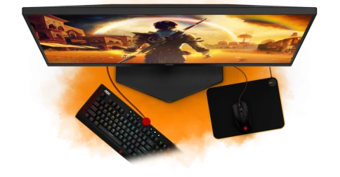AOC Q27G42ZE 27" 2560x1440, IPS, 240Hz, 80M:1, 300cd,  0.3ms, 2xHDMI 2 фото 7