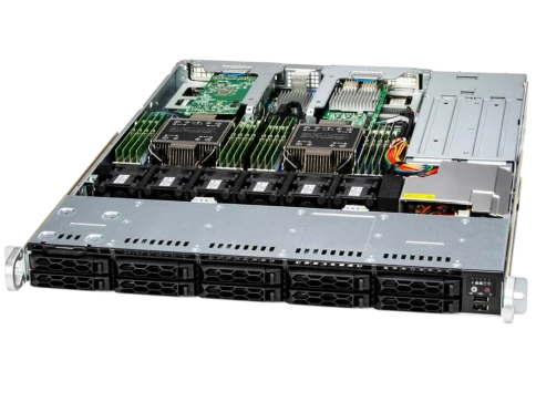 Серверная платформа/ SYS-121C-TN10R (bundle10): 1U / 2x LGA-4677 / 16x фото 1