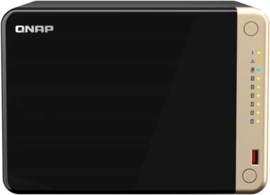 Сетевое хранилище без дисков/ SMB QNAP TS-664-8G NAS 6 HDD trays, 4-co фото 1