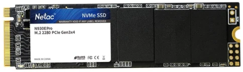 Накопитель SSD Netac PCIe 3.0 x4 256GB NT01N930E-256G-E4X N930E Pro... фото 1