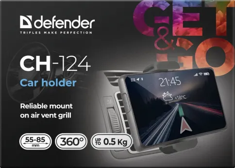 Автомобильный держатель Defender CH-124 55-90 мм фото 12
