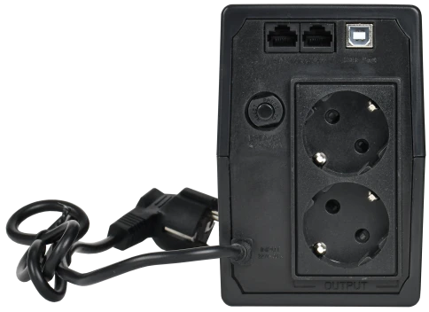 ITK ELECTRA ET ИБП 600ВА/360Вт с АКБ 1х7AH USB Schuko фото 4