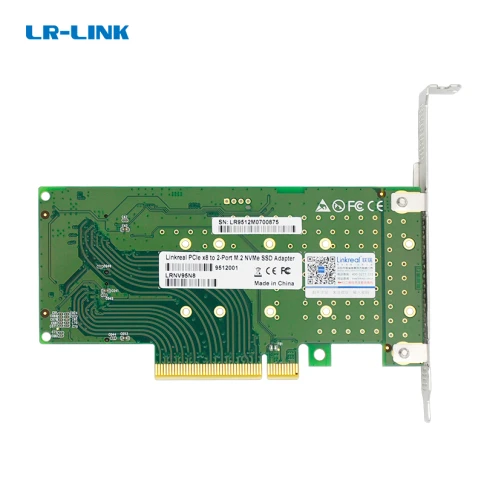 Адаптер для SSD/ PCIe x8 to 2-Port M.2 NVMe Adapter фото 5