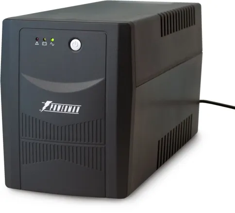 ИБП POWERMAN Back Pro 2000, линейно-интерактивный, 2000ВА, 1200Вт,  2 евророзетки с резервным питанием, батарея 12В 9Ач 2 шт.,  380мм х 101мм х142мм, 11.2 кг./ UPS POWERMAN Back Pro 2000, line-interactive, 2000VA, 1200W, 2 eurosockets with backup power, b фото 3