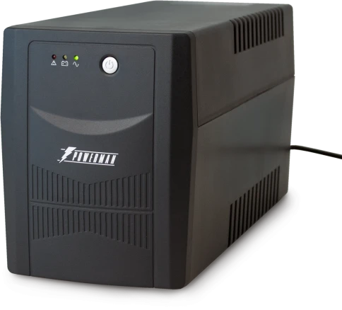 ИБП POWERMAN Back Pro 2000, линейно-интерактивный, 2000ВА, 1200Вт,  2 евророзетки с резервным питанием, батарея 12В 9Ач 2 шт.,  380мм х 101мм х142мм, 11.2 кг./ UPS POWERMAN Back Pro 2000, line-interactive, 2000VA, 1200W, 2 eurosockets with backup power, b фото 4