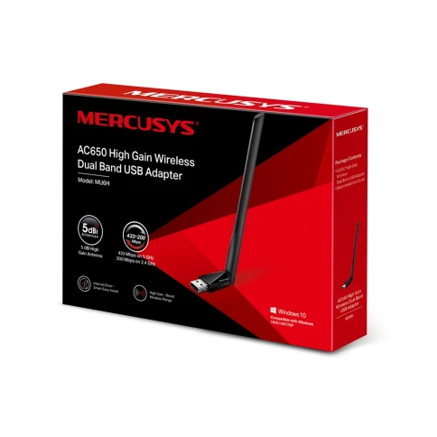 Адаптер Wi-Fi/ AC650 dual-band USB 2.0 high Gain adapter, 1... фото 4