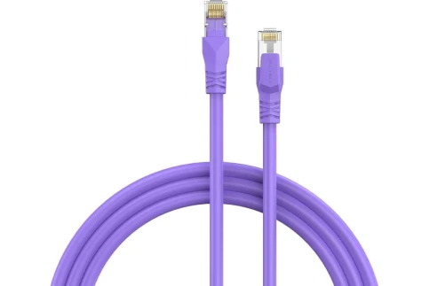 Патч-корд Vention прямой SFTP cat.6A, RJ45 - 0,3м. Фиолетовый фото 3