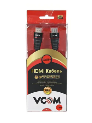 VCOM HDMI (m) - HDMI (m) 1.8м фото 2