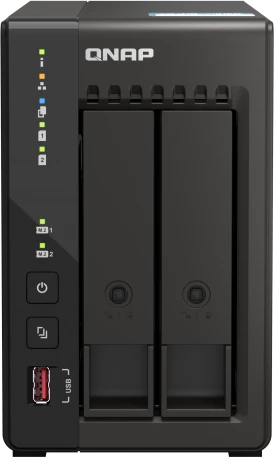 Сетевое хранилище без дисков/ SMB QNAP TS-253E-8G NAS, 2-tray w/o HDD. фото 6