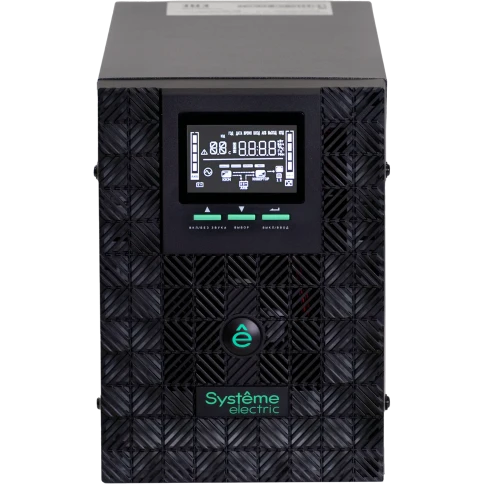 ИБП Smart-Save SMX-Tower Systeme Electric 3000 ВА, 230 В, 1:1, Внутренние АКБ 48В, 3хShuko фото 1
