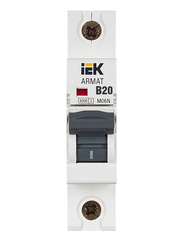 ARMAT Авт. выкл. M06N 1P B 20А IEK фото 4