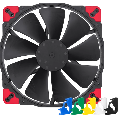 Кулер для корпуса/ Case Cooler Noctua NF-A20 PWM chromax.black.swap (200x200x30mm,... фото 1