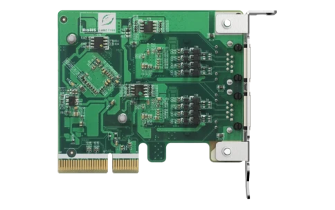 Сетевая карта/ QNAP QXG-2G2T-I225 2-port 2.5 GbE network expansion car фото 4