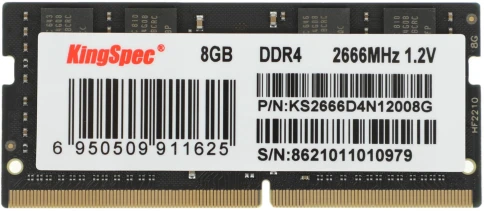SHENZHEN KINGSPEC ELECTRONICS TECHNOLOGY CO LTD KS2666D4N12008G фото 1