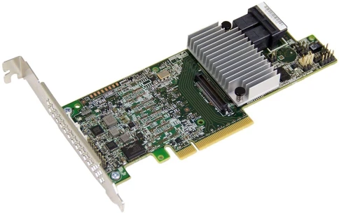 Контроллер/ MegaRAID SAS 9361-8i SGL (8-Port Int, 12Gb/s SATA+SAS, PCI фото 1