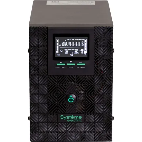 ИБП Smart-Save SMX-Tower Systeme Electric 1000 ВА, 230 В, 1:1, Внешние АКБ 24В, 3хShuko фото 1