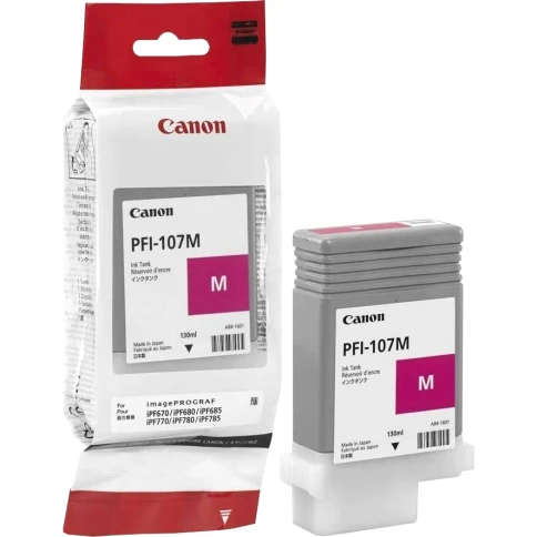 Canon PFI-107 M (6707B001) фото 2