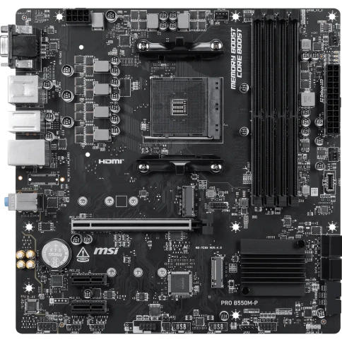 MSI PRO B550M-P фото 1