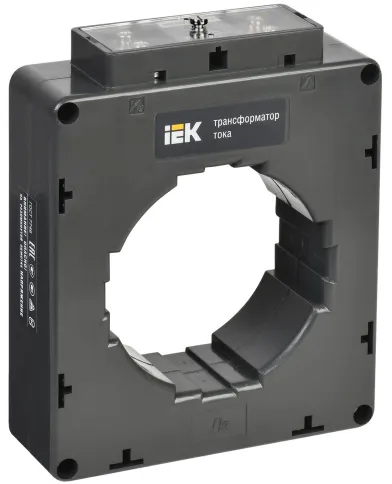 Трансформатор тока ТТИ-85 800/5А 15ВА 0,5S IEK фото 1