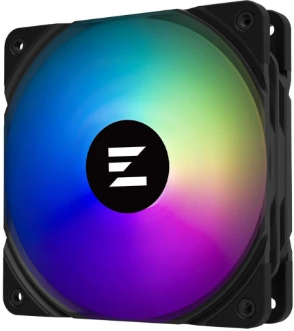 Вентилятор для корпуса Zalman ZM-AF120 ARGB 120х120x26 черный 4-pin 29.7дБ... фото 3