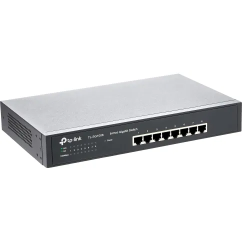 Сетевой коммутатор/ 8-port Gigabit Switch, 8 10/100/1000M RJ45 ports, фото 2