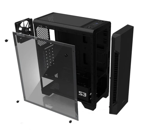 Zalman S3 BLACK фото 3