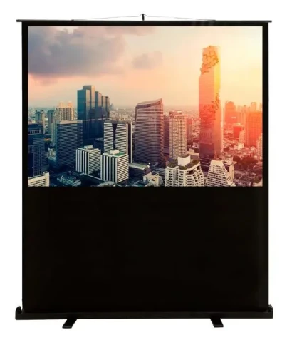 Экран Cactus 102x180см FloorCompactExpert CS-PSFLCE-180X102 16:9 напольный рулонный фото 1