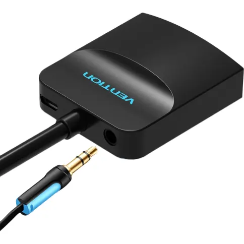 Мультимедиа конвертер Vention VGA M/HDMI F/mini Jack 3.5 mm F/micro US фото 2