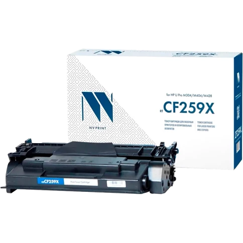 Тонер-картридж NVP NV-CF259X для HP Laser Jet Pro M304/M404/M428 (1 фото 1