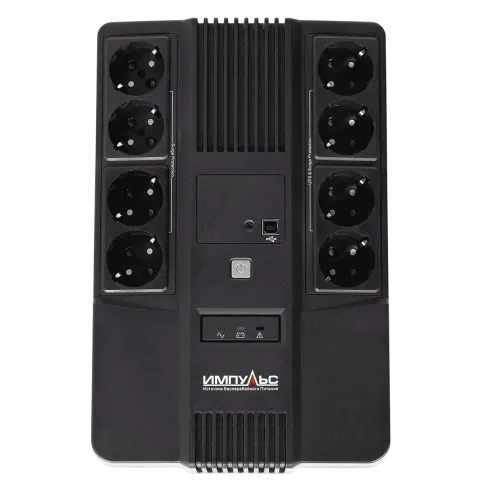 ИБП МАСТЕР 600, 600/360 ВА/Вт, LED, USB, RJ11/RJ45, SCHUKOx8/ line-int фото 1