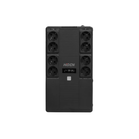 ИБП HIDEN ULS1000E 1000ВА/600Вт/ Line-Iinteractive Brick UPS Schuko LED фото 1