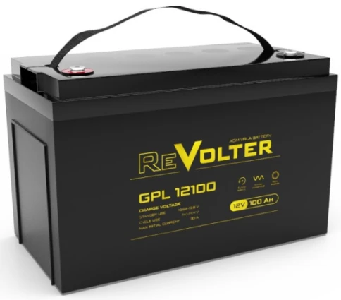 Аккумуляторная батарея Revolter GPL 12В 100Ач фото 1