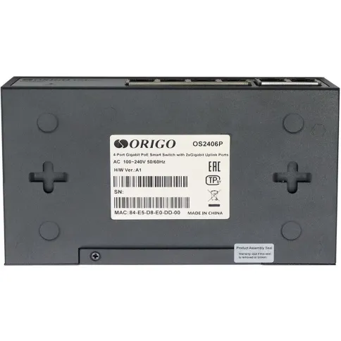 Коммутатор/ Smart Managed L2 PoE Switch 4 x 1000Base-T PoE+, 2 x 1000B фото 3
