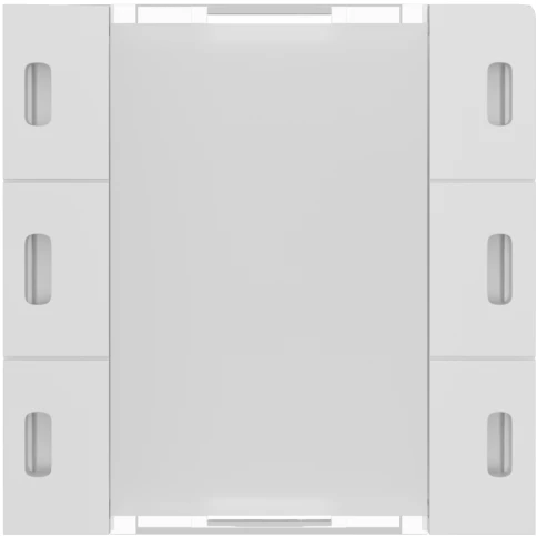 Donel Сенсорный кнопочный модуль KNX, 3 группы, 55 мм, встроенный датч фото 1