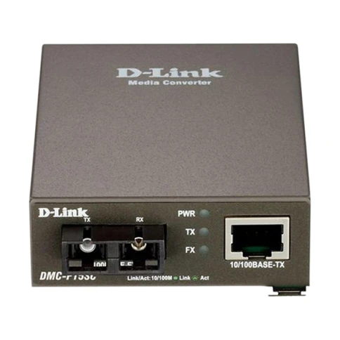 Медиаконвертер/ DMC-F15SC Media Converter 100Base-TX to 100Base-FX, SC, Single-mode, 1310nm,... фото 2