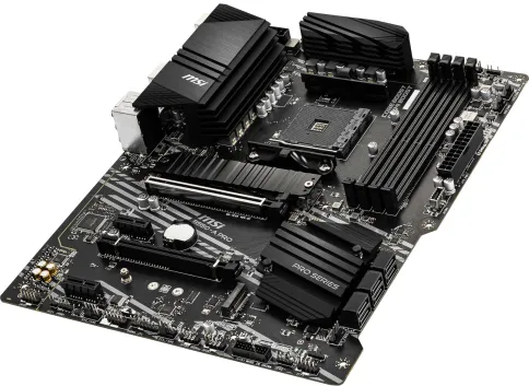 Материнская плата/ MB MSI AMD B550 sAM4, 4xDDR4(128GB), HDMI 2.1/DP, 1xPCIe 4.0x16, 1xPCIe 3.0x16, 2xPCIe 3.0, 1xLAN, 6xSATA 6Gb/s, 2xM.2, 1xUSB-C, 3xUSB 3.2, 4xUSB 2.0, 1xPS/2, ATX фото 2