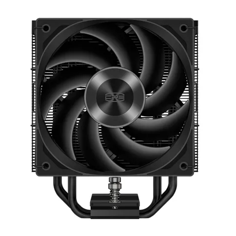 Кулер для процессора/ CPU Cooler PCCooler RZ400 V2 BK (230W, 4-pin PWM, 155mm, Al/Cu, 4x6mm, 1x120mm, 86.73CFM, 32dBA, 2200RPM, S: 1851/1700/1200/115X, AM5/AM4, black) фото 1