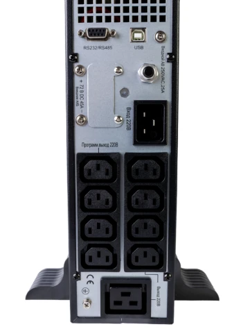 Systeme Electric SRTSE 2 поколения 1500 ВА/Вт, 2U, 8 C13+1 C19, USB, RS-232, сухие контакты, SNMP-карта фото 19