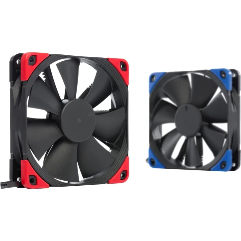 Кулер для корпуса/ Case Cooler Noctua NF-F12 PWM chromax.black.swap (120x120x25mm,... фото 4
