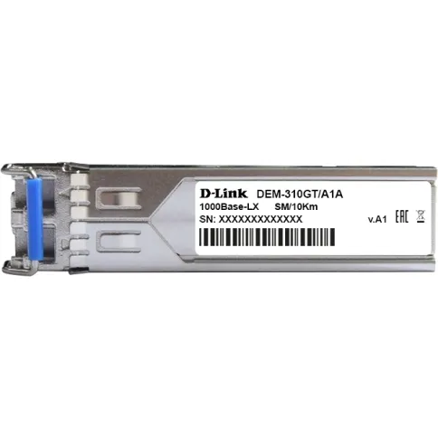 Трансивер/ 310GT SFP Transceiver, 1000Base-LX, Duplex LC, 1310nm, Sing фото 1