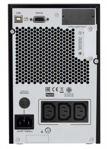 ИБП APC Easy UPS On-Line SRVS, 1 кВА, 230 В, без встроенных батарей фото 1