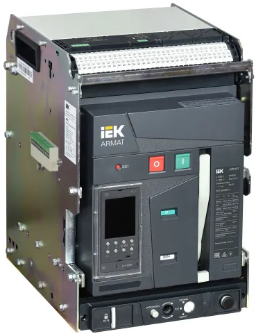 Выключатель автоматический воздушный IEK ARMAT AR-A2S TD10 3P W HR/VR — 1000А, 3P, выдвижной, 85кА, с аксессуарами фото 1